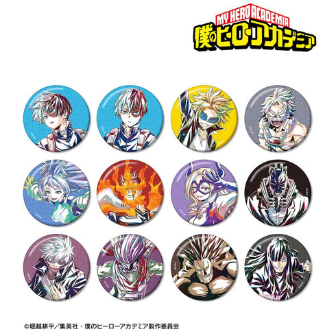『僕のヒーローアカデミア』トレーディング Ani-Art 第6弾 グリッター缶バッジ ver.D(単位/BOX)【202508再販】